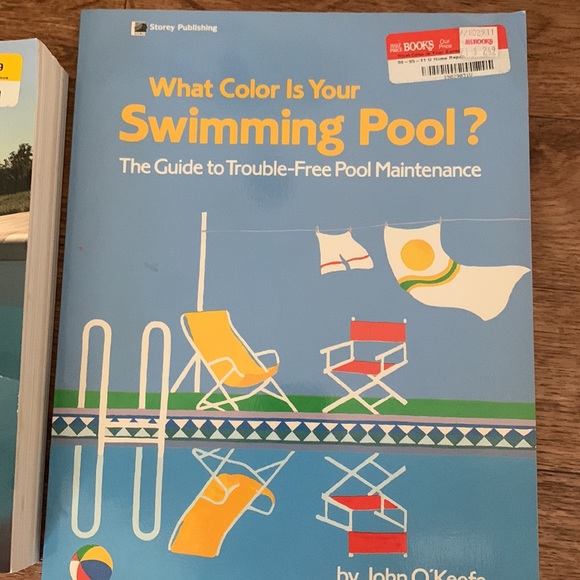 Bundle of two pool maintenance books. See photos for details. Bundle with other - Picture 4 of 8